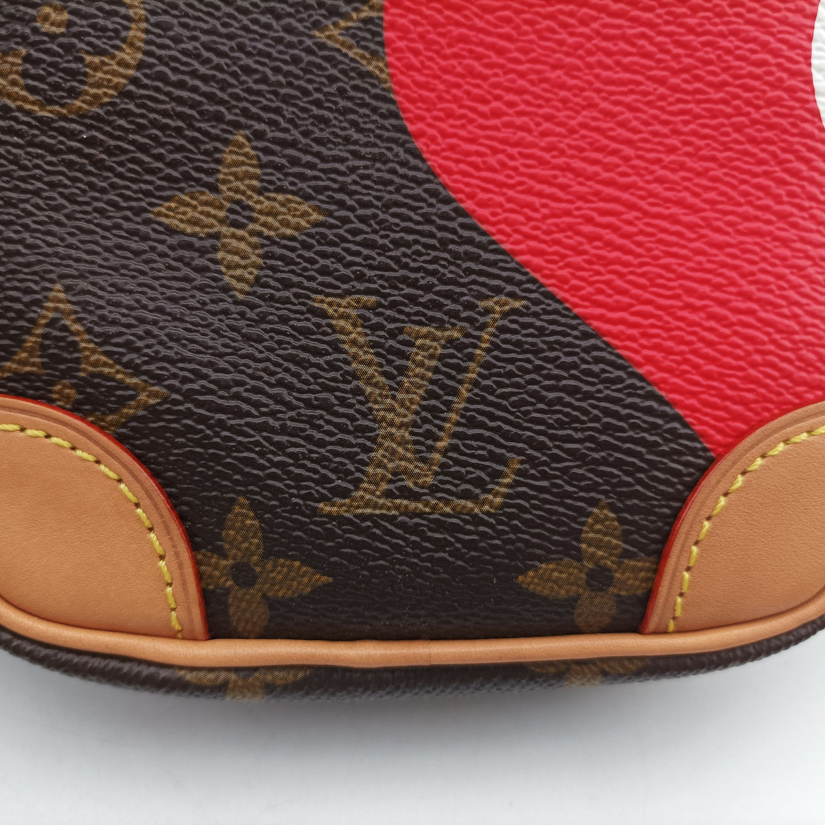 Secondhand Louis Vuitton Game on Heart Paname Set brown×multi Monogram Canvas M57450 shoulderbag | stylenewstar