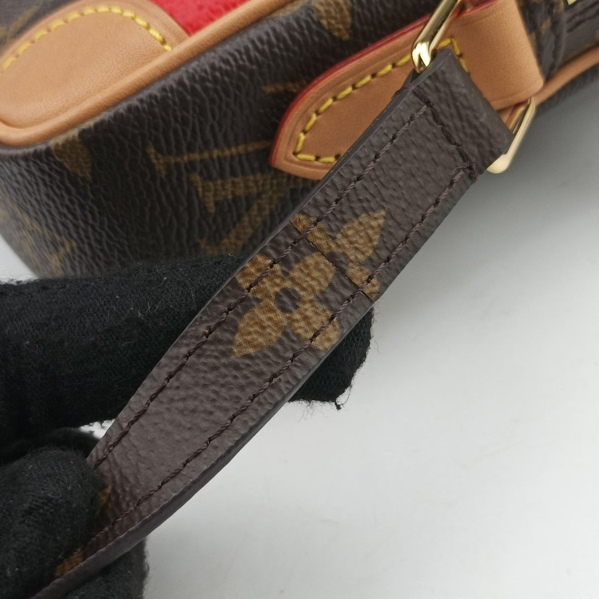 Secondhand Louis Vuitton Game on Heart Paname Set brown×multi Monogram Canvas M57450 shoulderbag | stylenewstar