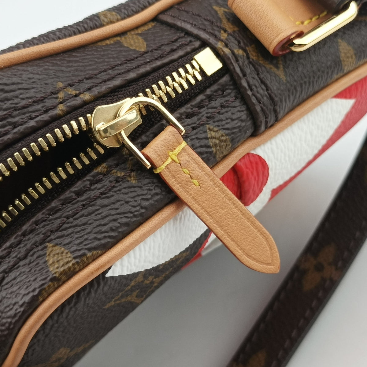 Secondhand Louis Vuitton Game on Heart Paname Set brown×multi Monogram Canvas M57450 shoulderbag | stylenewstar