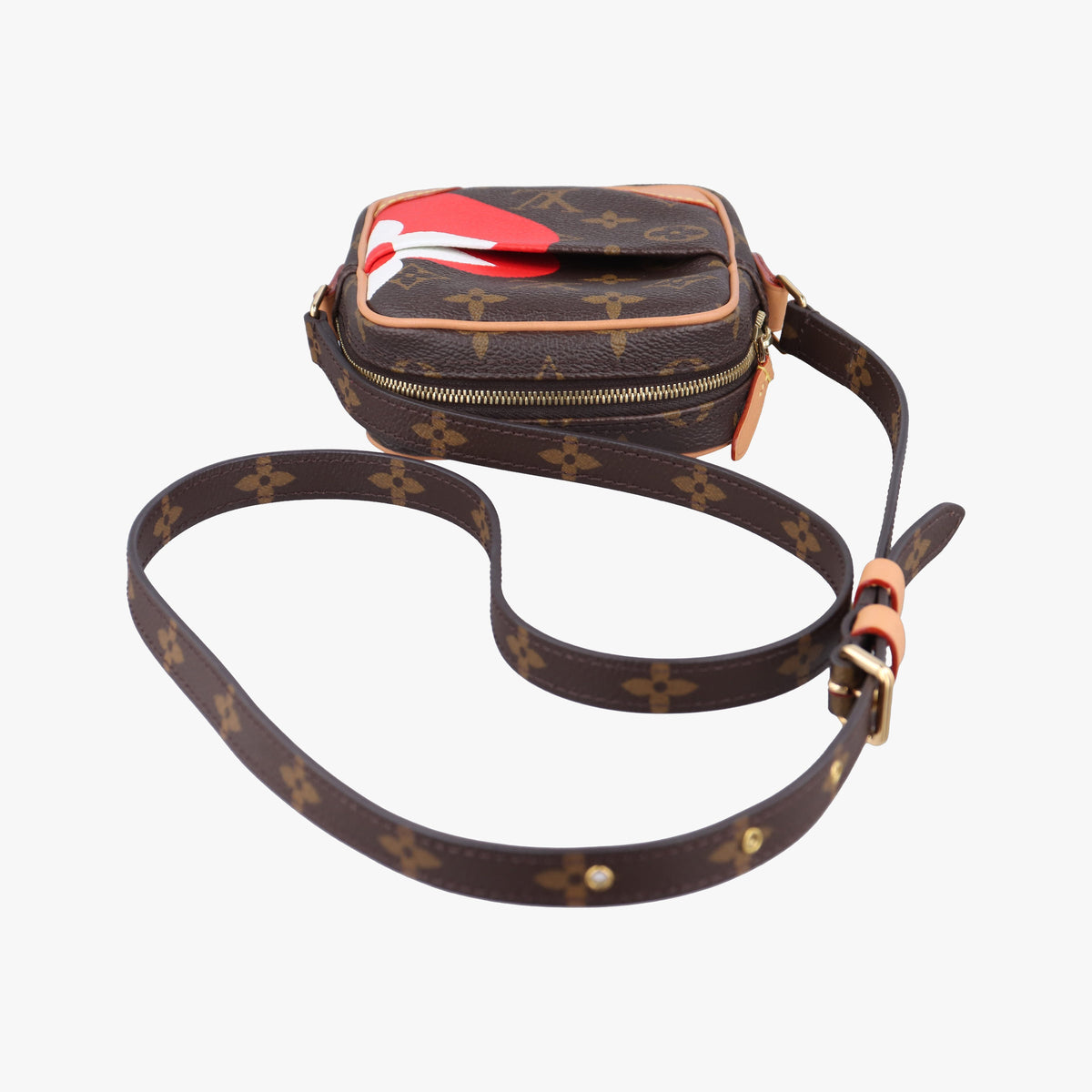 Secondhand Louis Vuitton Game on Heart Paname Set brown×multi Monogram Canvas M57450 shoulderbag | stylenewstar