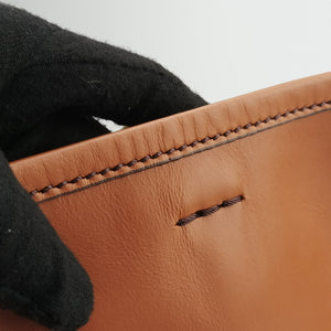 Pre-owned Fendi Sunshine Brown Leather 8BH372 handbag | stylenewstar
