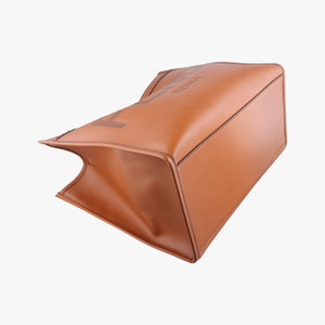 Pre-owned Fendi Sunshine Brown Leather 8BH372 handbag | stylenewstar