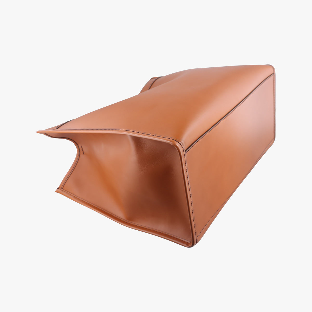 Pre-owned Fendi Sunshine Brown Leather 8BH372 handbag | stylenewstar