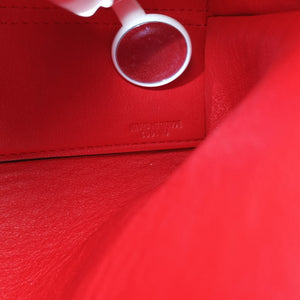 Pre-owned Loewe Avenue Red Leather  shoulderbag | stylenewstar