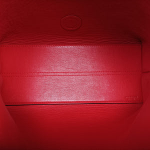 Pre-owned Loewe Avenue Red Leather  shoulderbag | stylenewstar