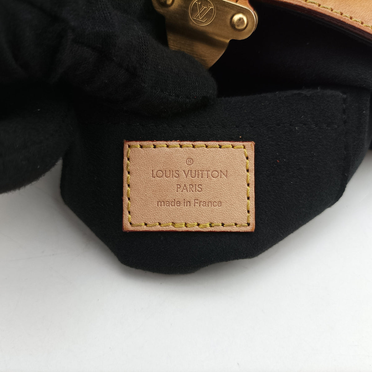 Secondhand Louis Vuitton DUFFLE brown Monogram Canvas M43587 shoulderbag | stylenewstar