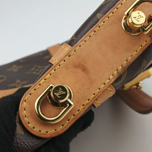 Secondhand Louis Vuitton DUFFLE brown Monogram Canvas M43587 shoulderbag | stylenewstar