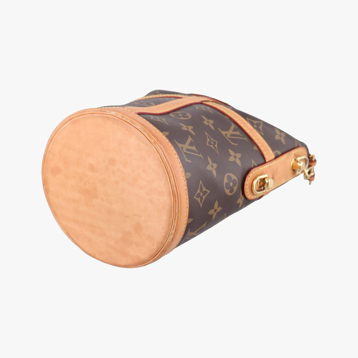 Secondhand Louis Vuitton DUFFLE brown Monogram Canvas M43587 shoulderbag | stylenewstar