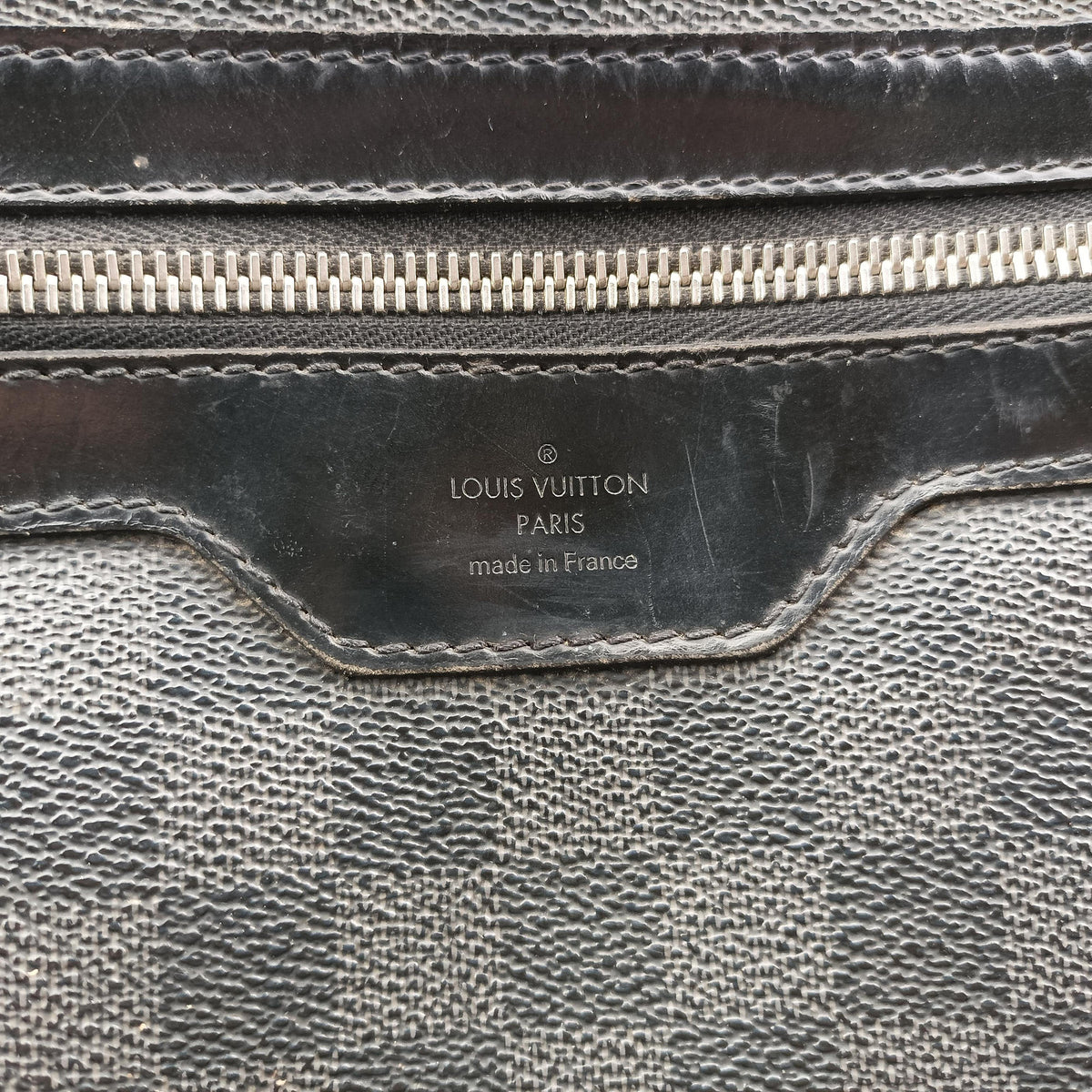 Pre-owned Louis Vuitton DANIEL MM Noir Damier GRAPHITE N58029 shoulderbag | stylenewstar