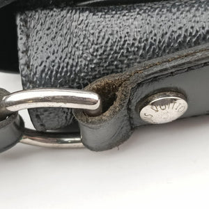 Pre-owned Louis Vuitton DANIEL MM Noir Damier GRAPHITE N58029 shoulderbag | stylenewstar