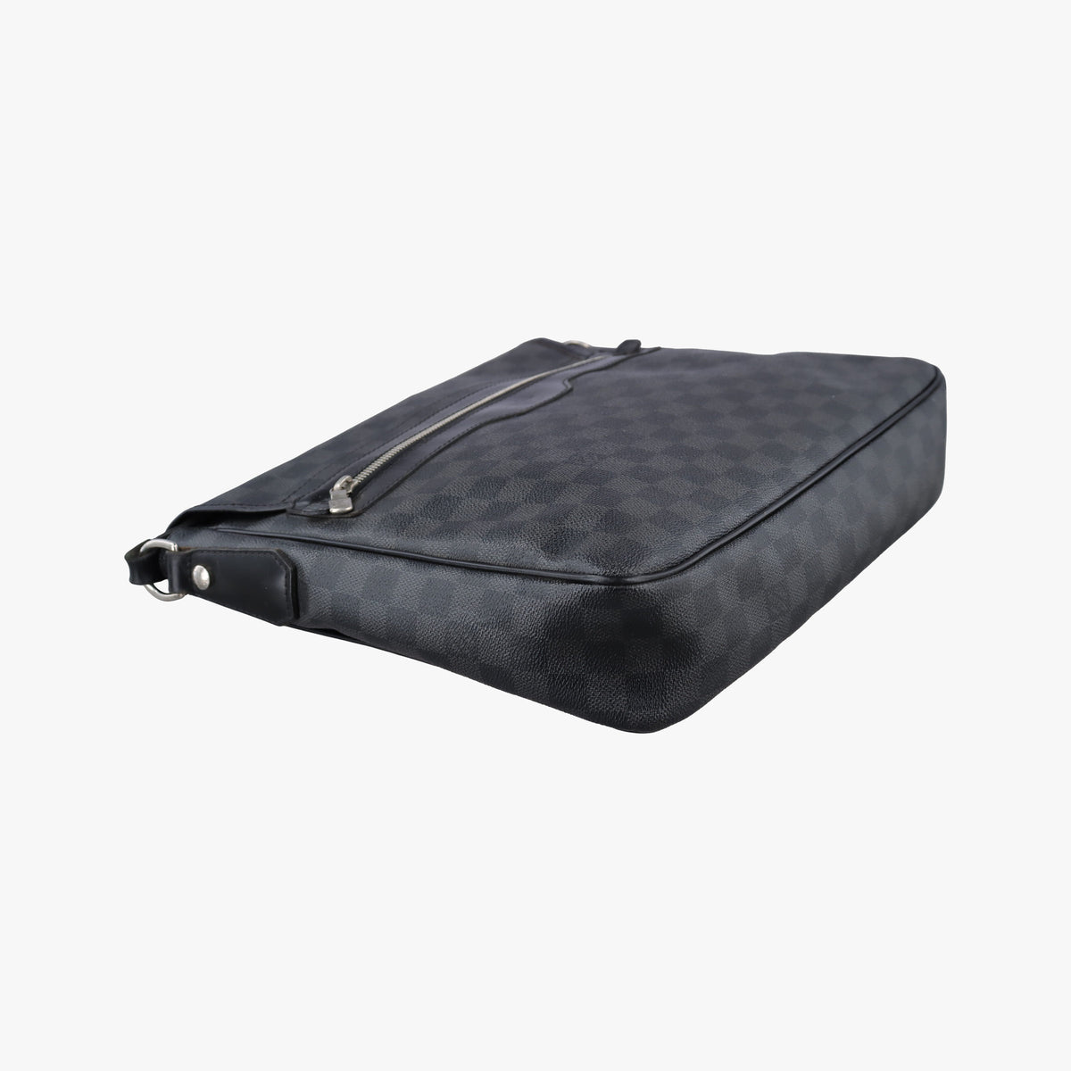 Pre-owned Louis Vuitton DANIEL MM Noir Damier GRAPHITE N58029 shoulderbag | stylenewstar