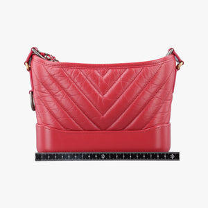 Vintage Chanel Gabrielle Red Leather A91810 shoulderbag | stylenewstar