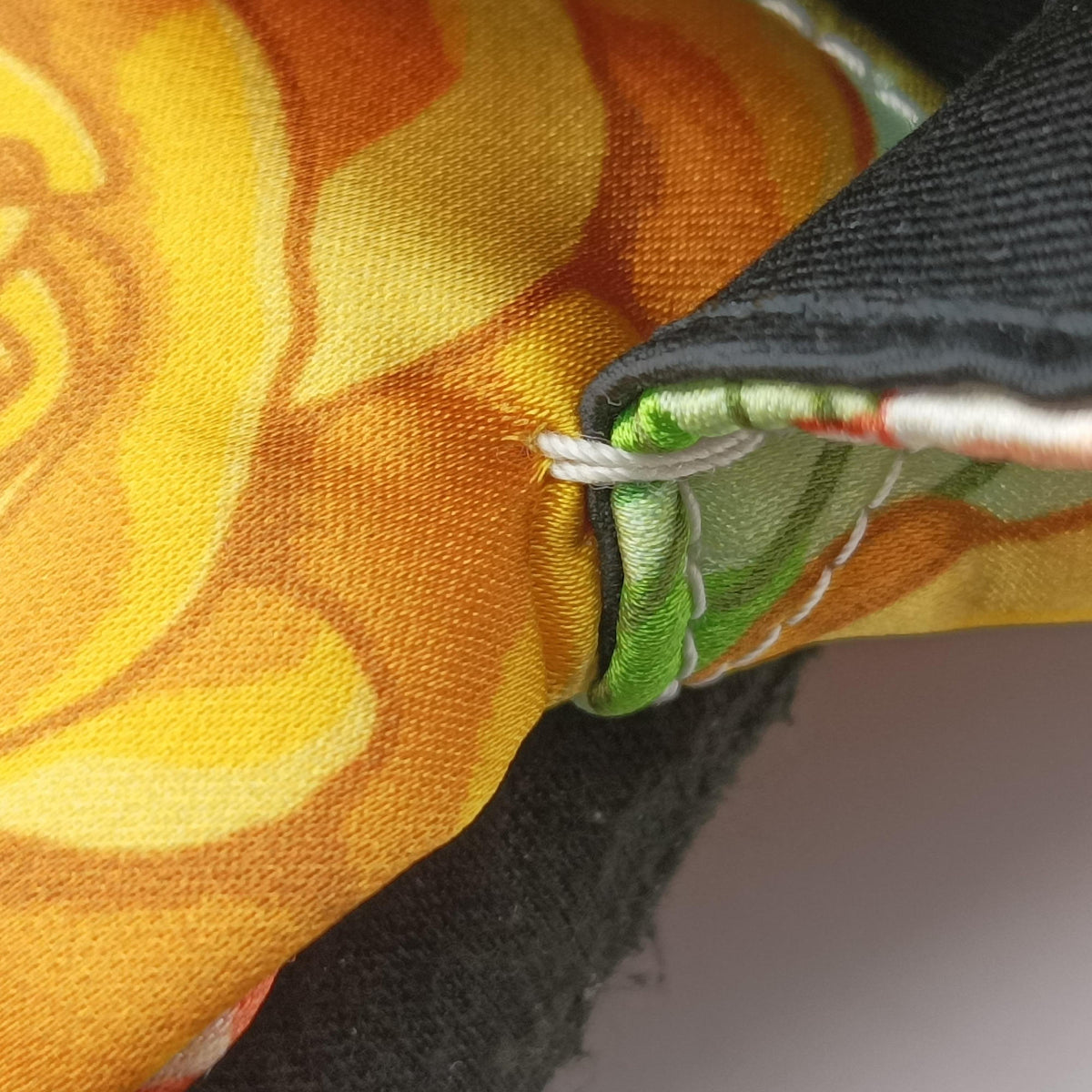 Pre-owned Yves Saint Laurent Jamie Floral Multicolour Satin  shoulderbag | stylenewstar