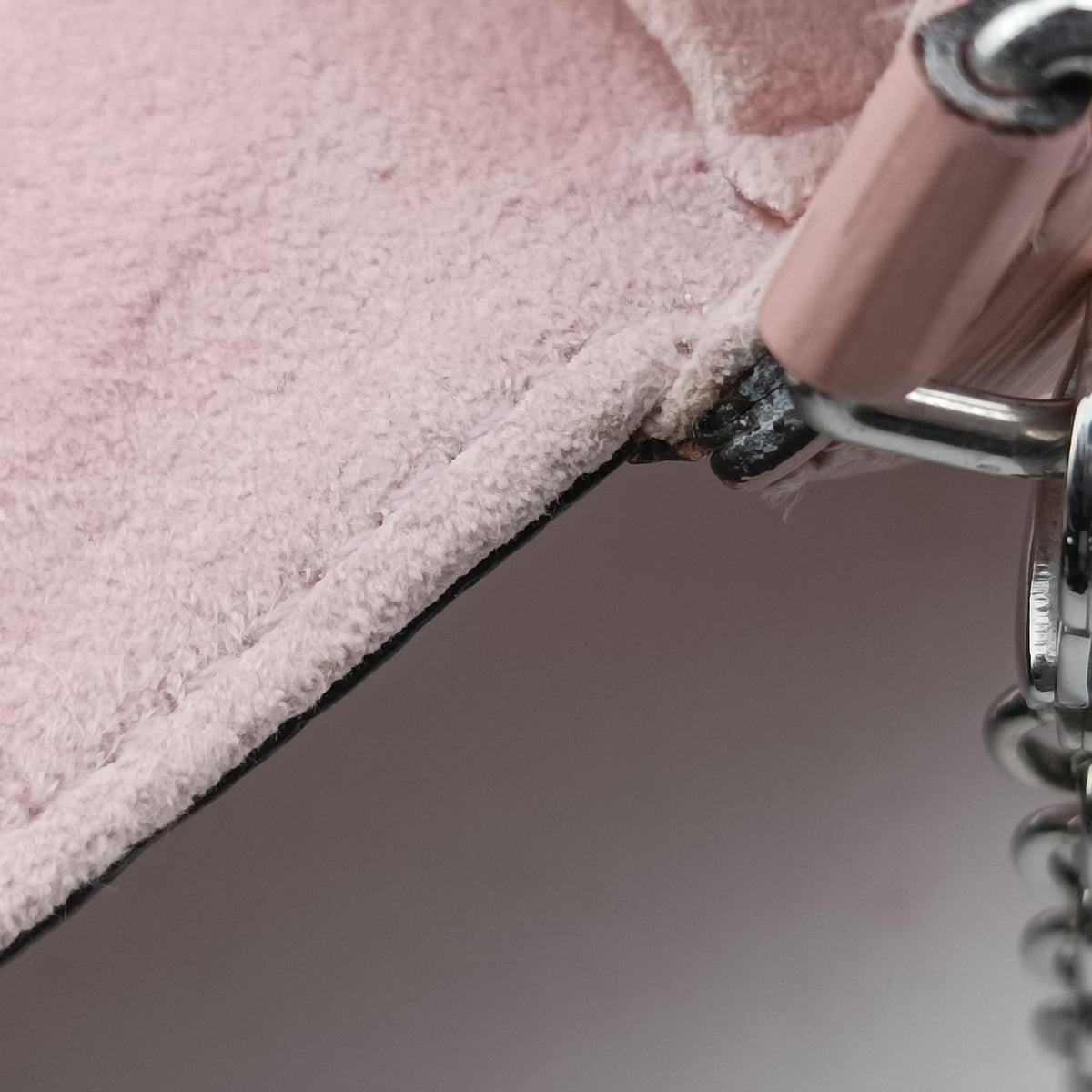 Pre-owned Louis Vuitton Pochette Felicie ROSE BALLERIN Epi M62467 shoulderbag | stylenewstar