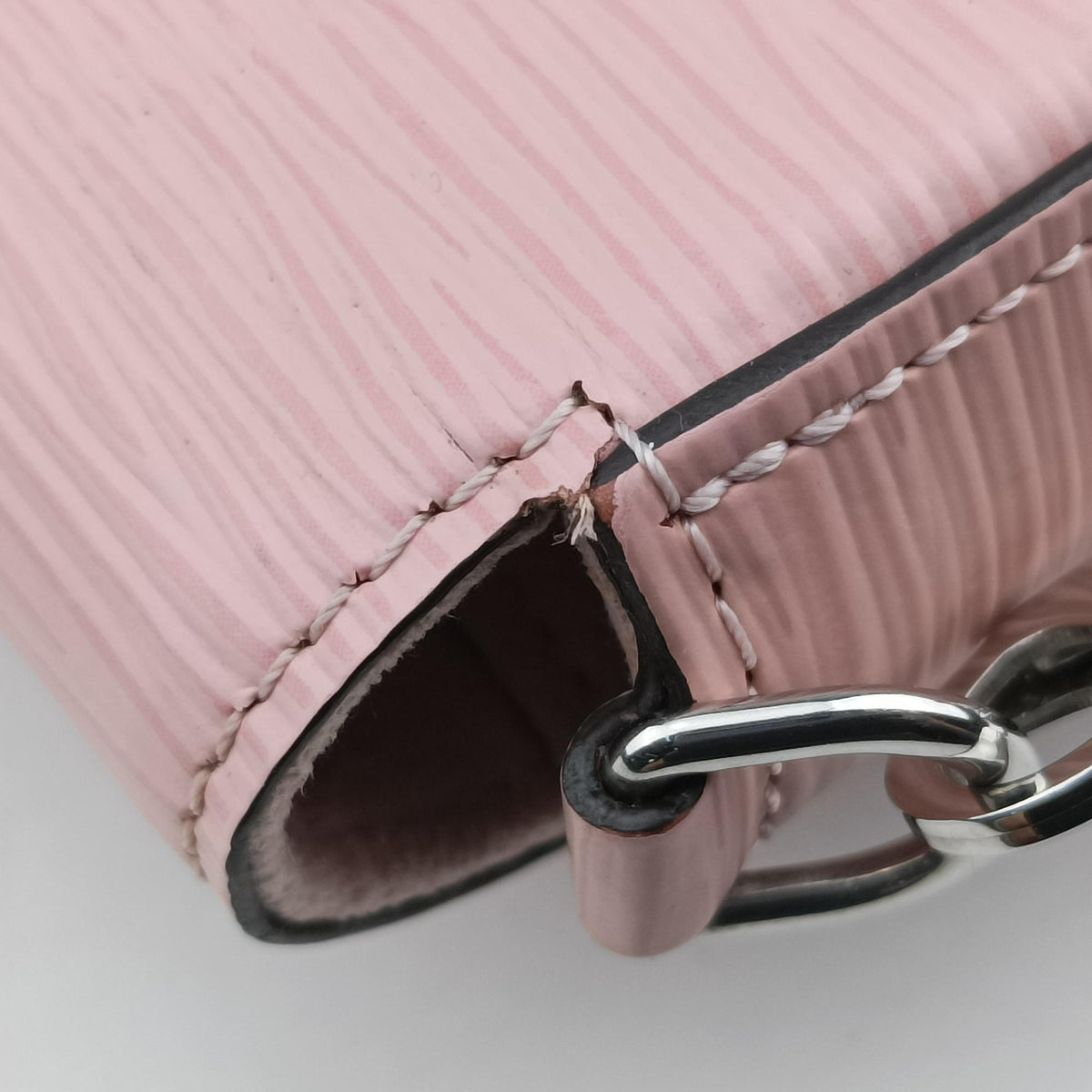 Pre-owned Louis Vuitton Pochette Felicie ROSE BALLERIN Epi M62467 shoulderbag | stylenewstar