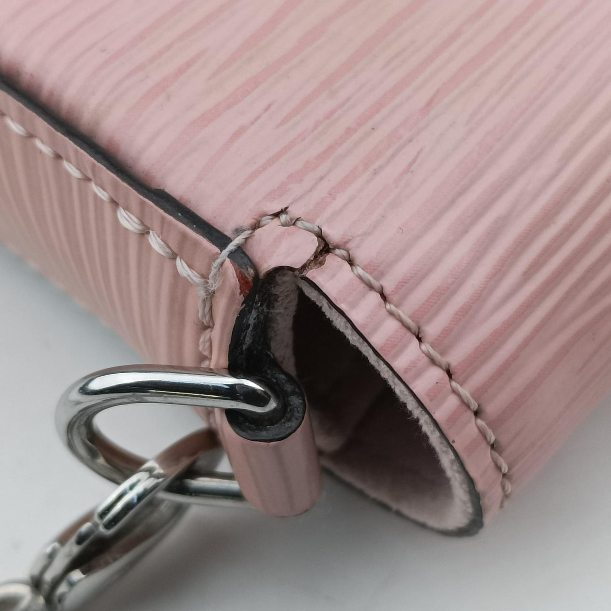 Pre-owned Louis Vuitton Pochette Felicie ROSE BALLERIN Epi M62467 shoulderbag | stylenewstar