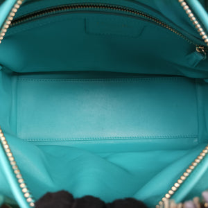 Pre-owned Christian Dior Lady Dior Multicolor Textile x Leather  shoulderbag | stylenewstar