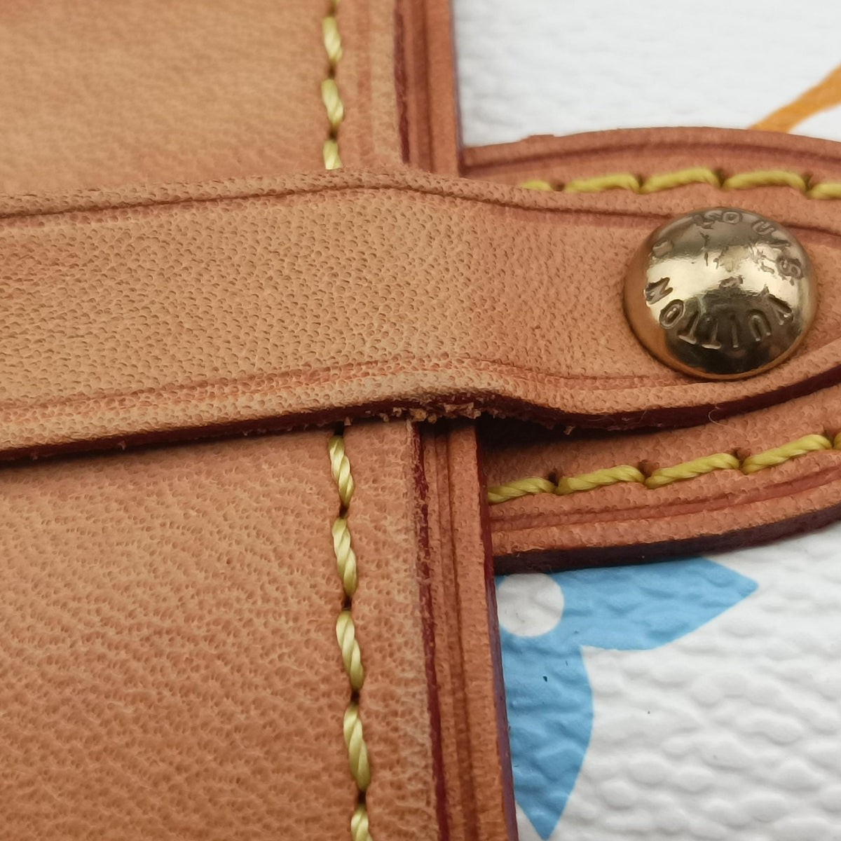 Vintage Louis Vuitton SHIRLEY white Monogram Multicolor M40049 shoulderbag | stylenewstar