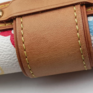 Vintage Louis Vuitton SHIRLEY white Monogram Multicolor M40049 shoulderbag | stylenewstar