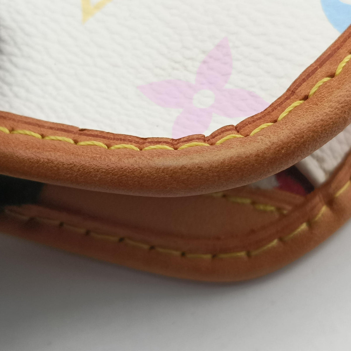 Vintage Louis Vuitton SHIRLEY white Monogram Multicolor M40049 shoulderbag | stylenewstar