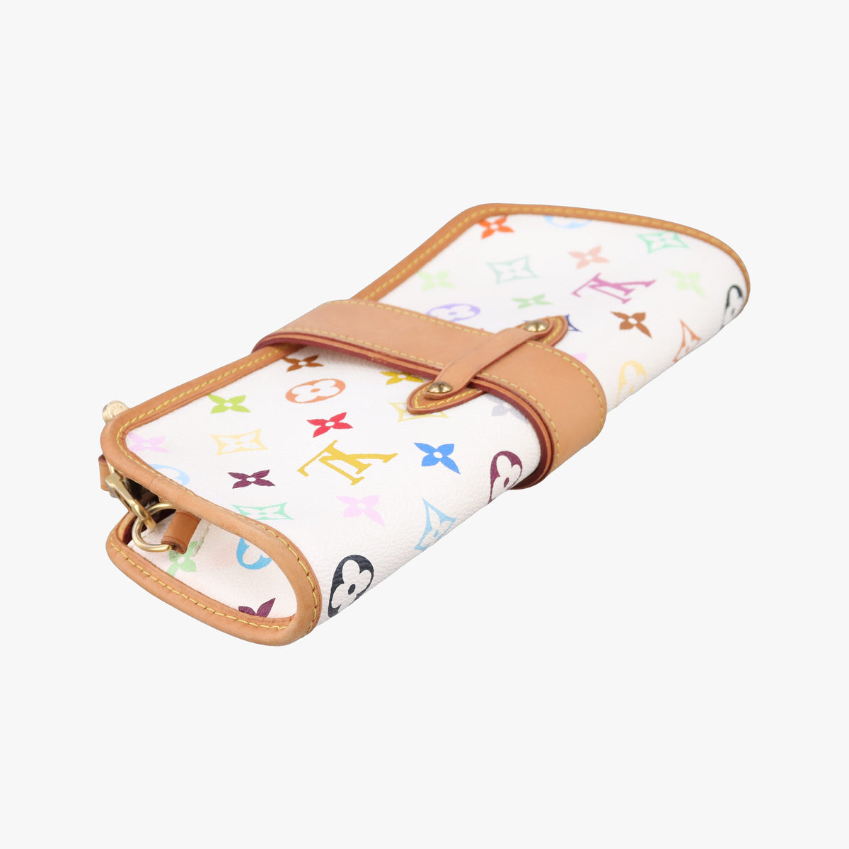 Vintage Louis Vuitton SHIRLEY white Monogram Multicolor M40049 shoulderbag | stylenewstar