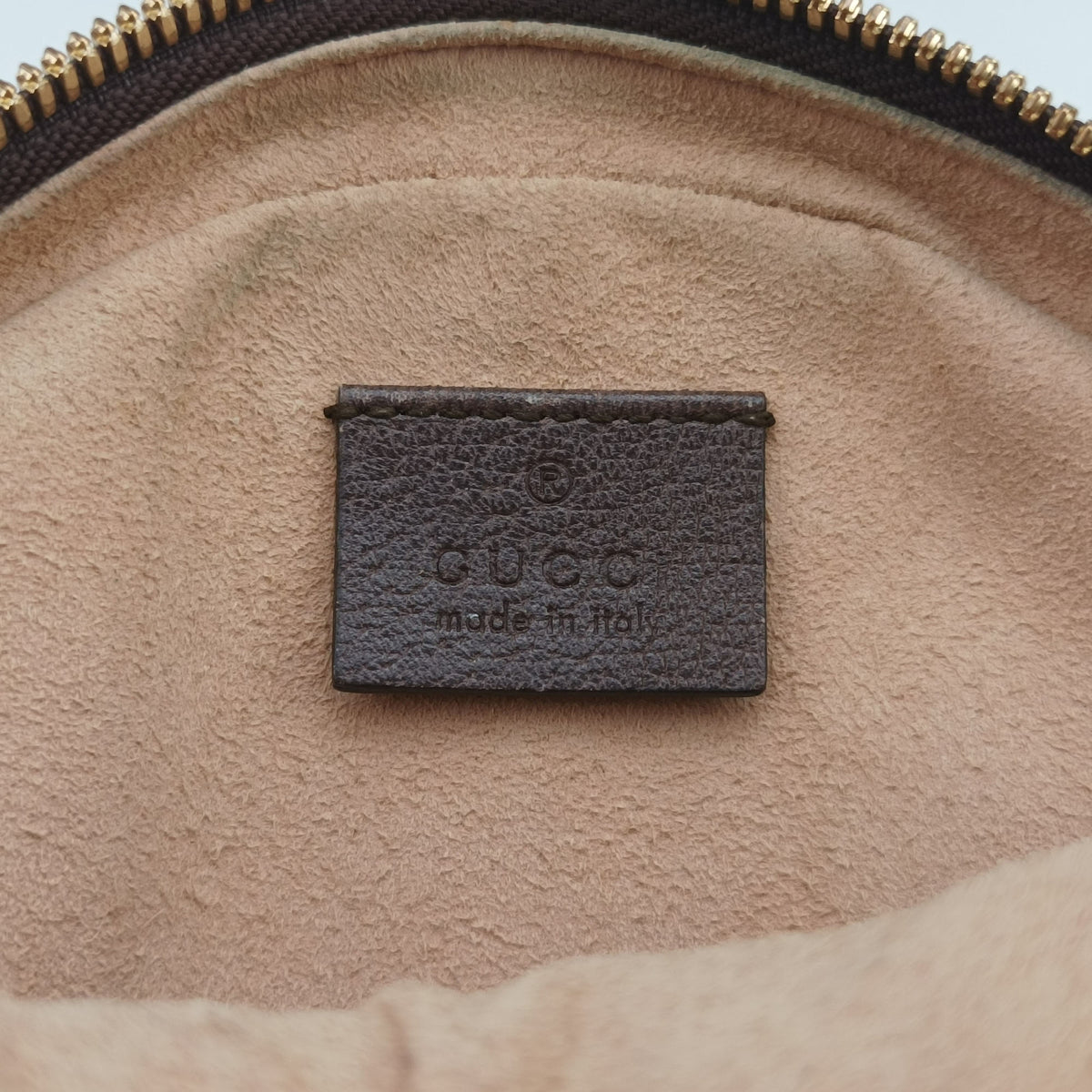 Pre-owned Gucci Ophidia Brown×beige PVC coated canvas×Leather 550618 shoulderbag | stylenewstar