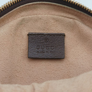 Pre-owned Gucci Ophidia Brown×beige PVC coated canvas×Leather 550618 shoulderbag | stylenewstar