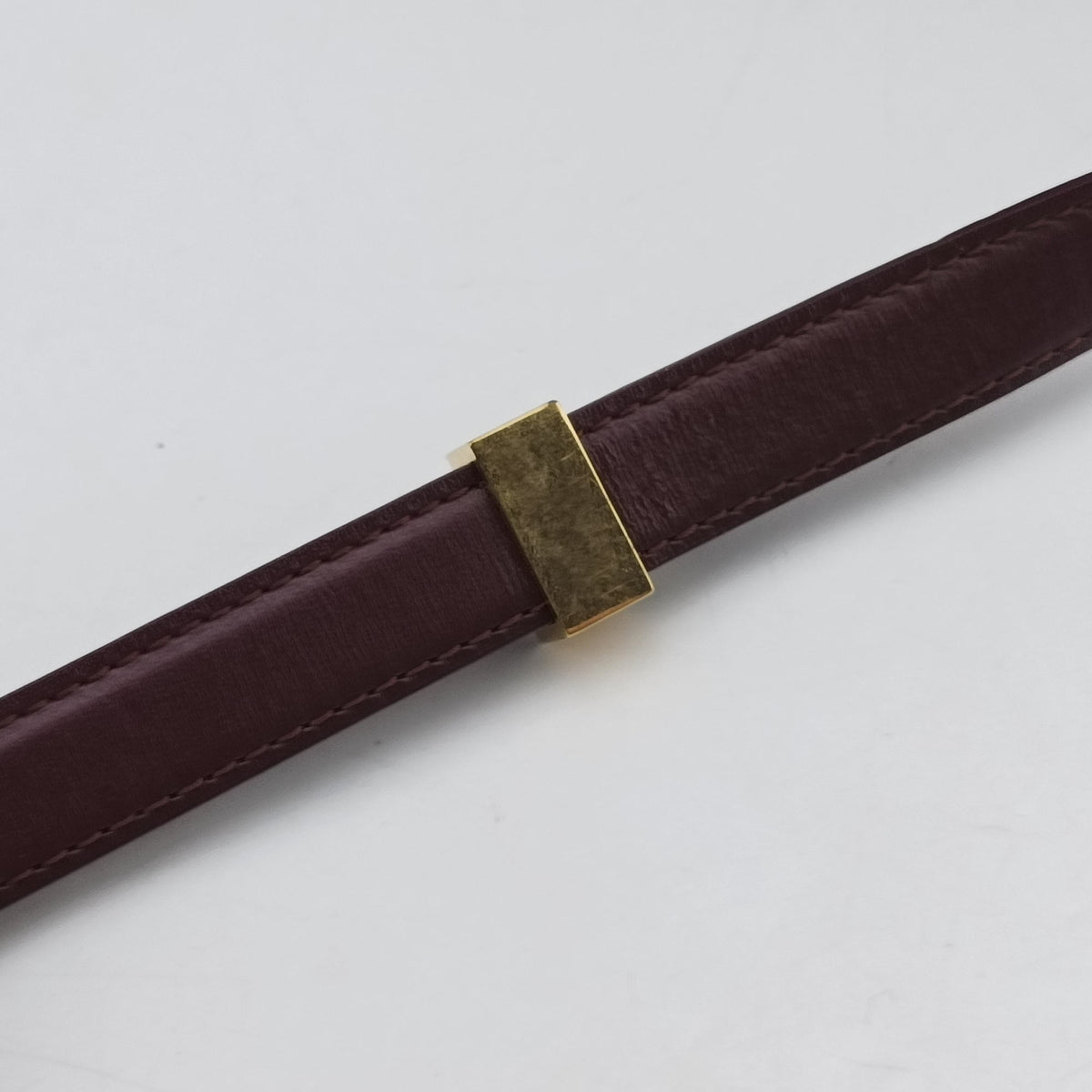 Pre-owned Celine Classic Box Burgundy Leather  shoulderbag | stylenewstar