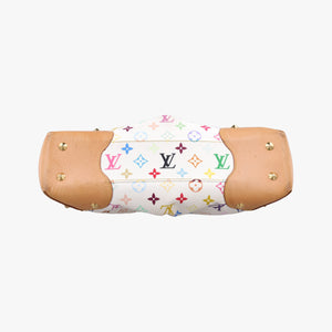 Vintage Louis Vuitton JUDY MM white Monogram Multicolor M40255 shoulderbag | stylenewstar