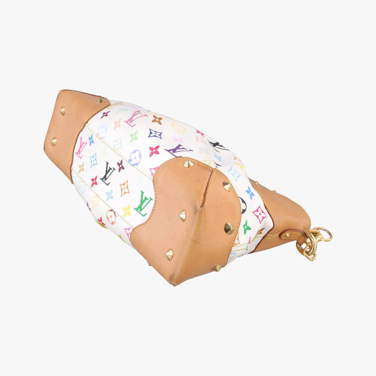 Vintage Louis Vuitton JUDY MM white Monogram Multicolor M40255 shoulderbag | stylenewstar
