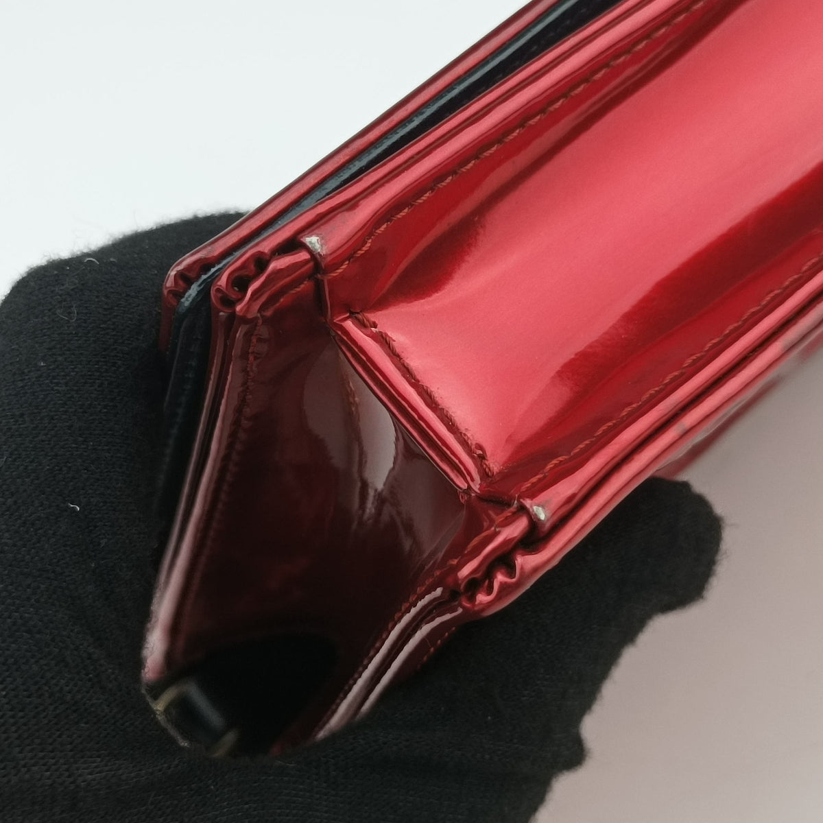 Secondhand Christian Dior DIORAMA Red Enamel  shoulderbag | stylenewstar