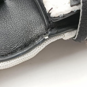 Pre-owned Balenciaga Sneakerhead Black×white fabric  shoulderbag | stylenewstar