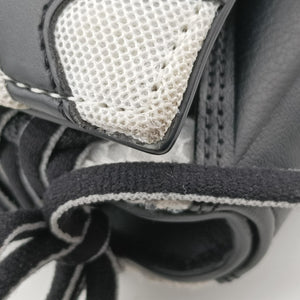Pre-owned Balenciaga Sneakerhead Black×white fabric  shoulderbag | stylenewstar