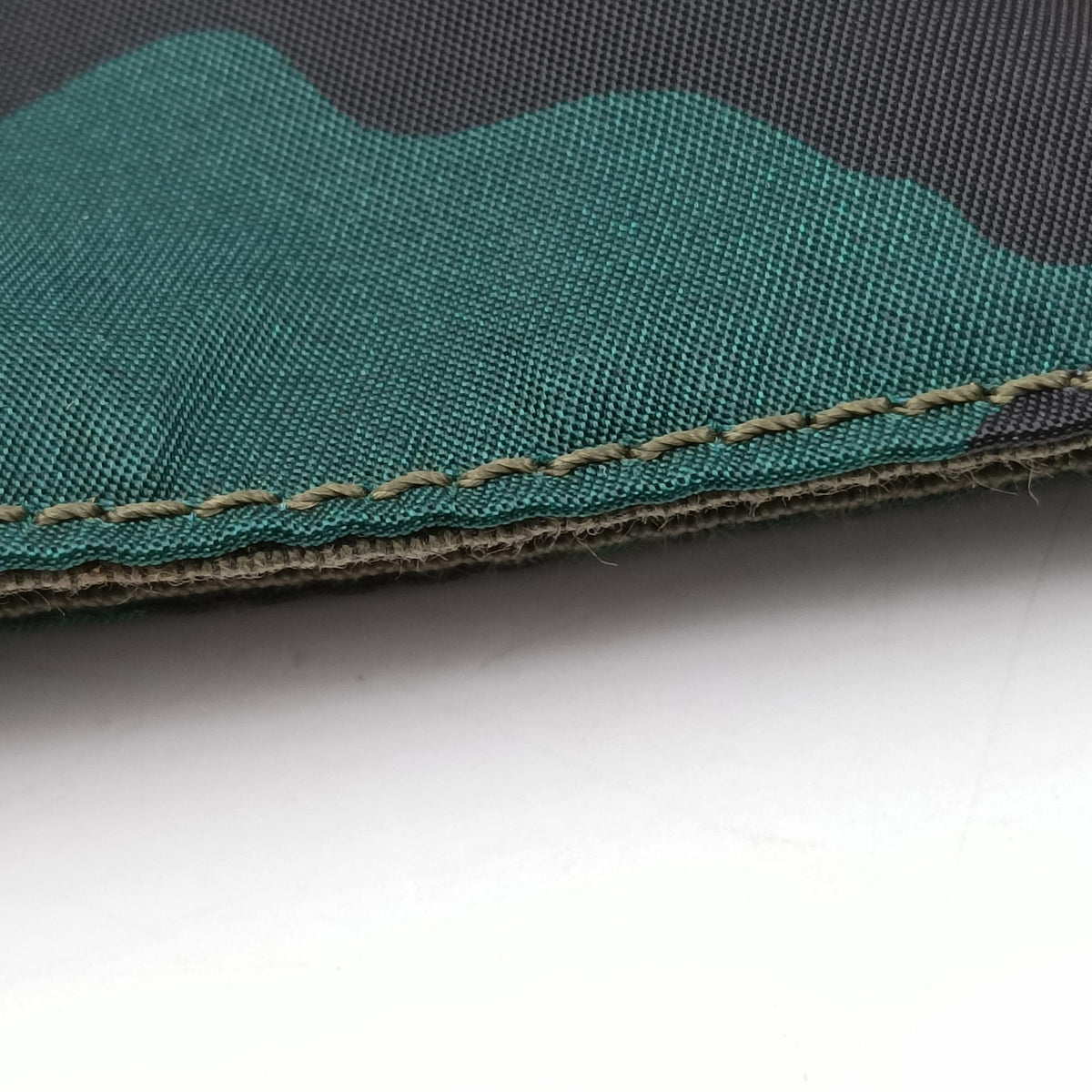 Pre-owned Valentino Rockstud camouflage Green×Multicolour nylon× Leather  shoulderbag | stylenewstar