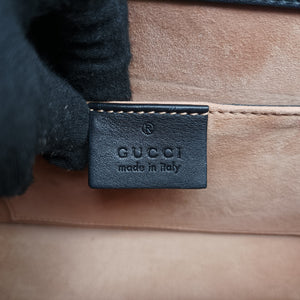 Pre-owned Gucci Sylvie Red x Multicolor silk 472107 shoulderbag | stylenewstar