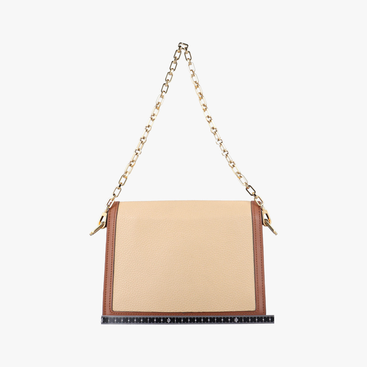 Pre-owned Louis Vuitton DAUPHINE MM Scarlet Red×Panama Beige Taurillon leather M53830 shoulderbag | stylenewstar