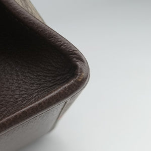 Pre-owned Gucci Interlocking G Tiger Beige×Brown PVC coated canvas×Leather 659983 shoulderbag | stylenewstar