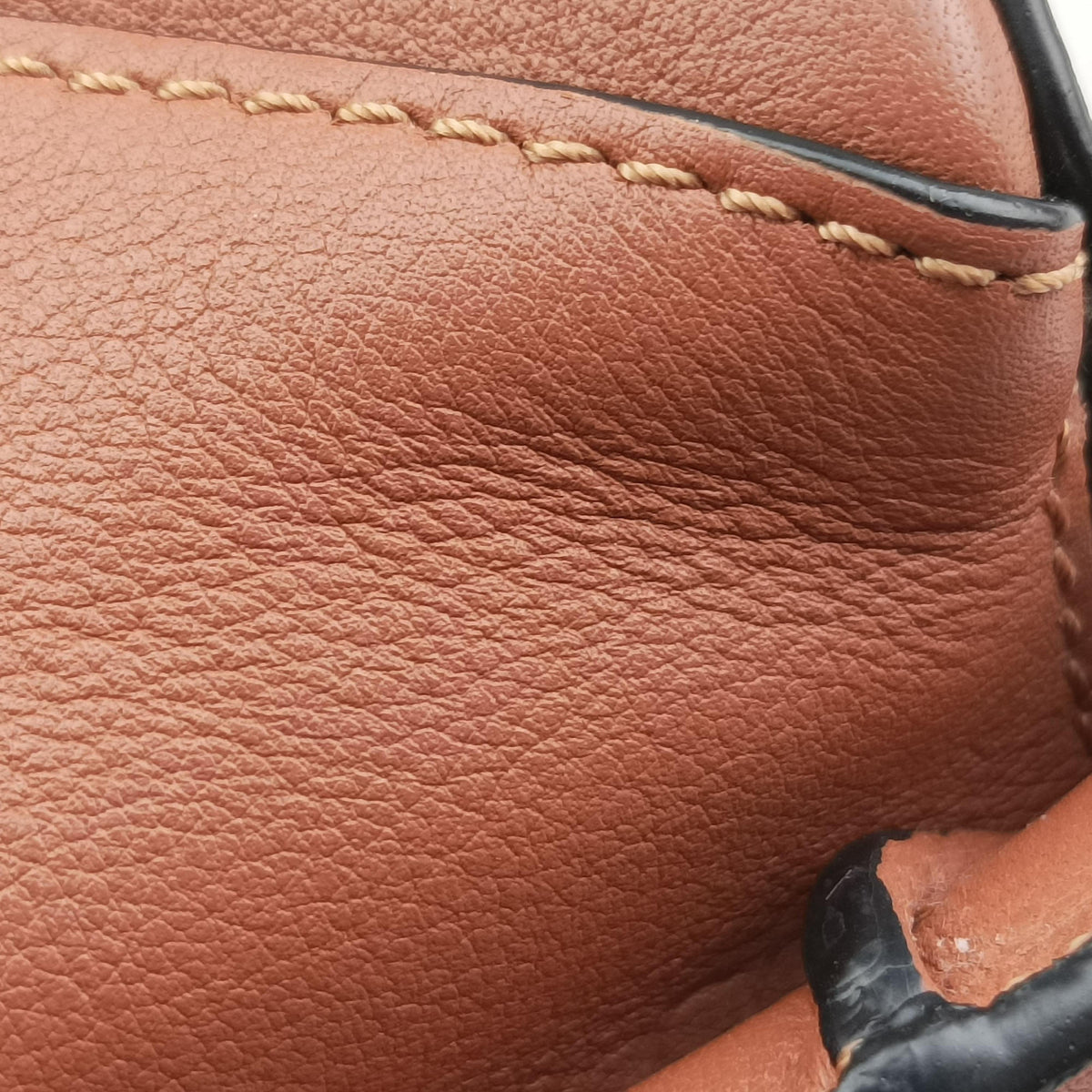 Pre-owned Loewe Puzzle Brown Leather  shoulderbag | stylenewstar