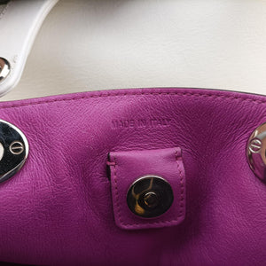Secondhand Christian Dior Diorissimo White Leather  shoulderbag | stylenewstar