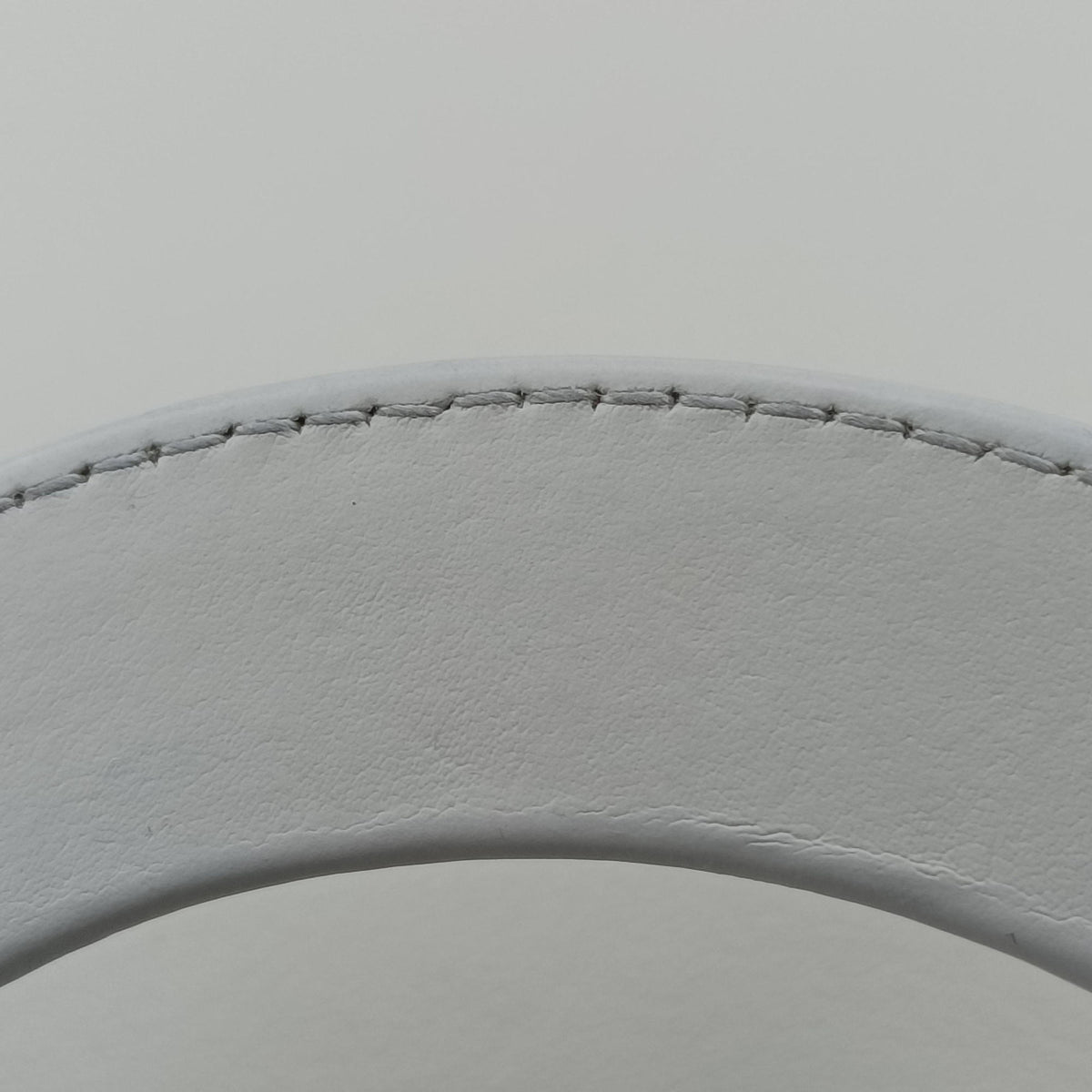 Secondhand Christian Dior Diorissimo White Leather  shoulderbag | stylenewstar