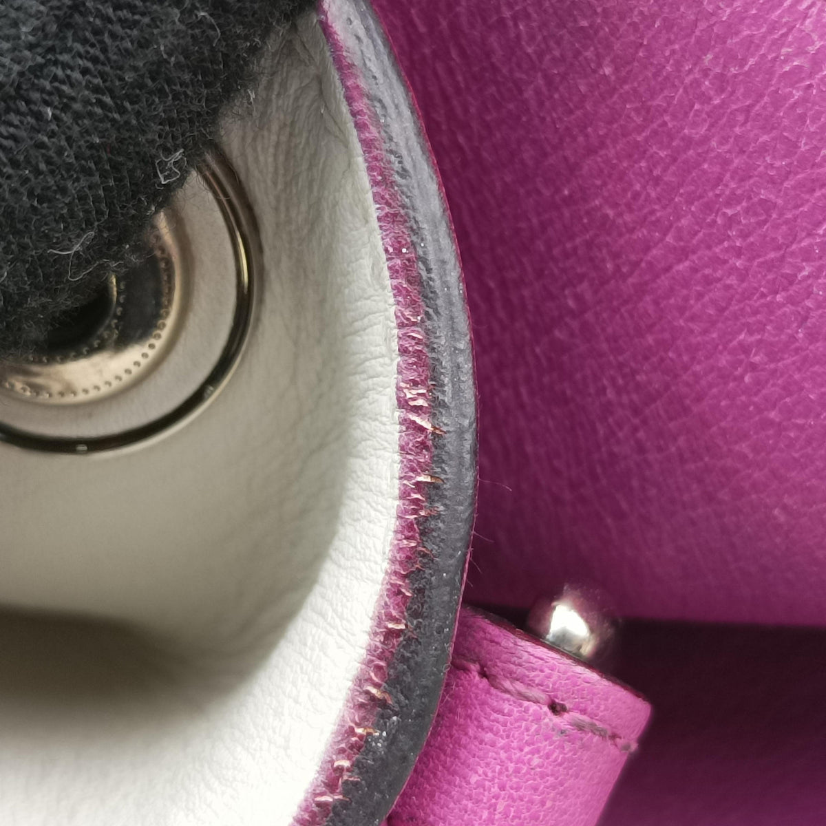 Secondhand Christian Dior Diorissimo White Leather  shoulderbag | stylenewstar
