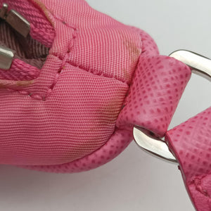 Secondhand Prada Re-Edition 2005 Hobo Pink Nylon×leather 1NE515 handbag | stylenewstar