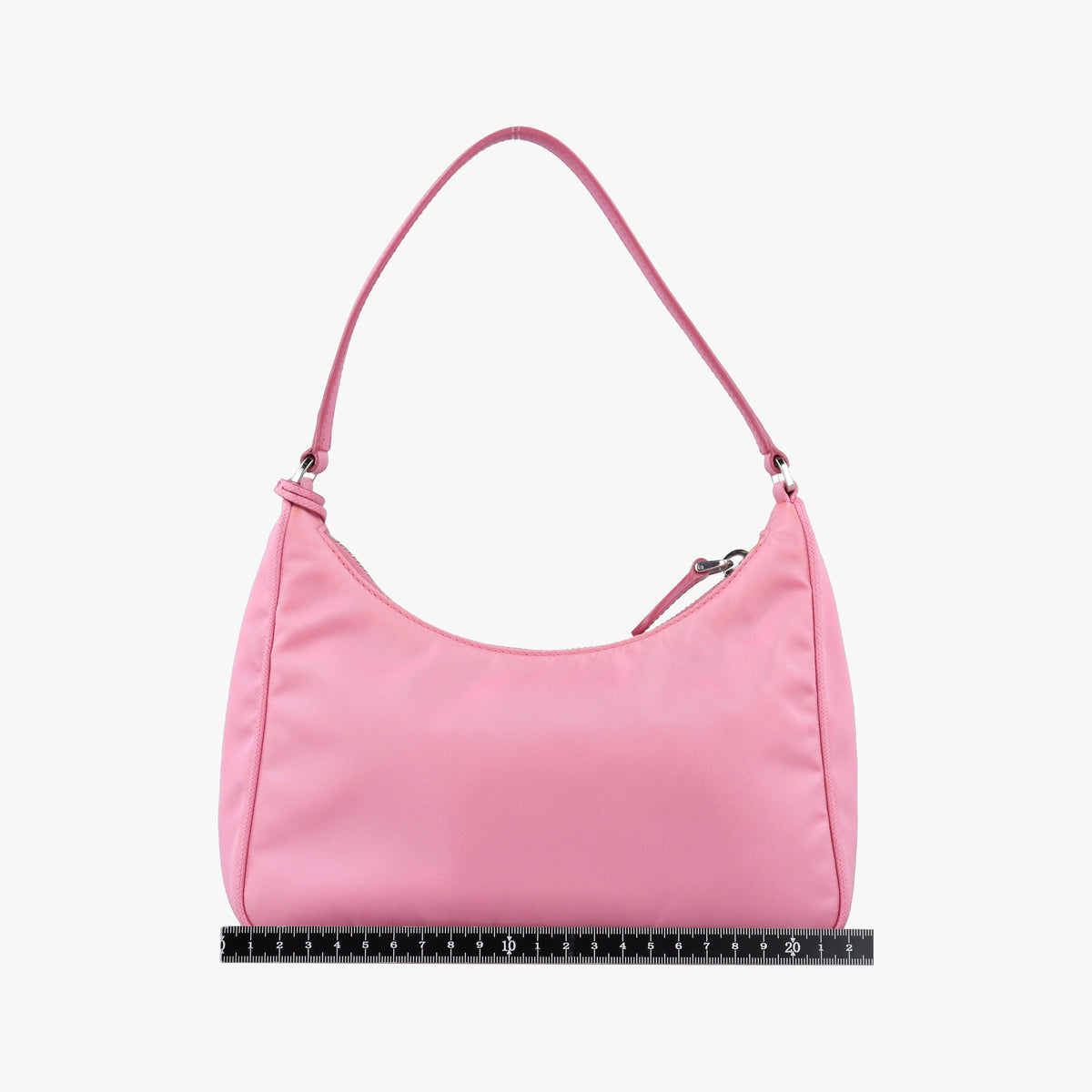 Secondhand Prada Re-Edition 2005 Hobo Pink Nylon×leather 1NE515 handbag | stylenewstar