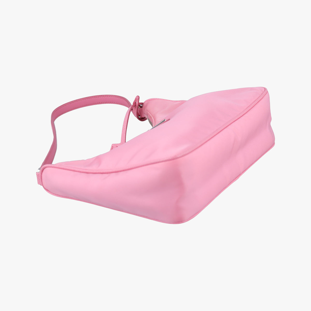 Secondhand Prada Re-Edition 2005 Hobo Pink Nylon×leather 1NE515 handbag | stylenewstar