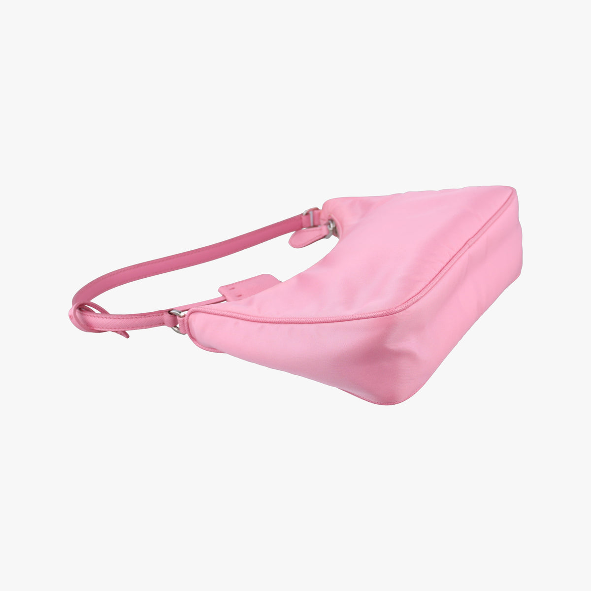 Secondhand Prada Re-Edition 2005 Hobo Pink Nylon×leather 1NE515 handbag | stylenewstar