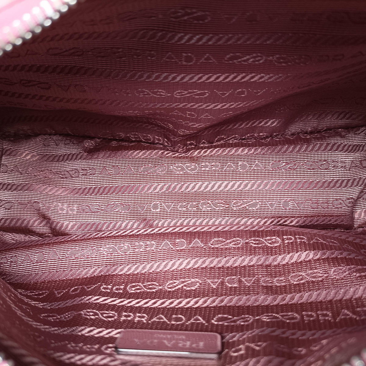Secondhand Prada Re-Edition 2005 Hobo Pink Nylon×leather 1NE515 handbag | stylenewstar