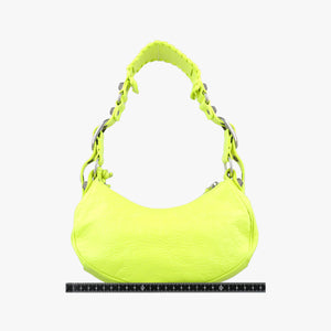 Vintage Balenciaga Le Cagole Green lambskin  shoulderbag | stylenewstar