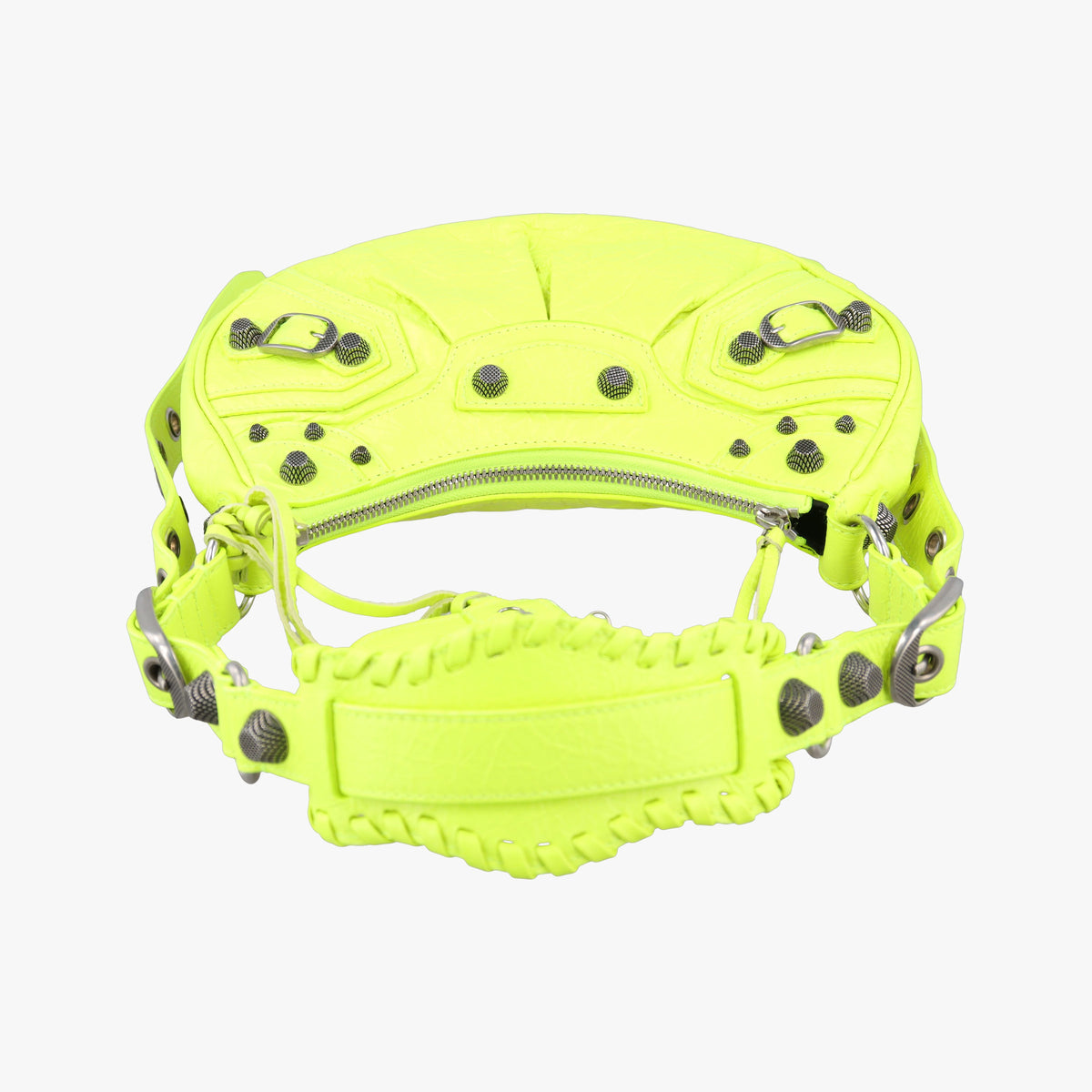 Vintage Balenciaga Le Cagole Green lambskin  shoulderbag | stylenewstar