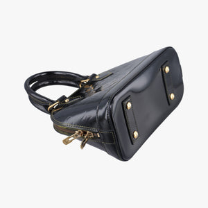 Secondhand Louis Vuitton Alma BB Black Vernis  handbag | stylenewstar