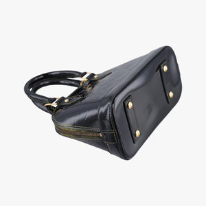 Secondhand Louis Vuitton Alma BB Black Vernis  handbag | stylenewstar